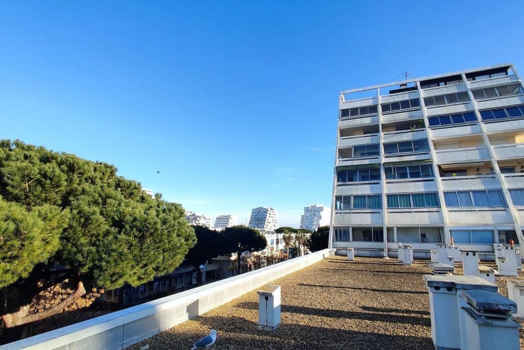 Apartament Grand Voile - Hyper Centre, Climatisation, Vue Panoramique Sur L'Architecture De La Grande Motte Zewnętrze zdjęcie